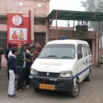 नारायन नगला रोड पर अज्ञात वाहन ने मारी टक्कर, युवक की मौत