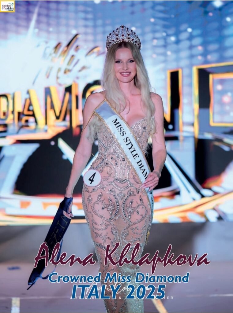 Alena Khlapkova Crowned Miss Diamond Italy 2025