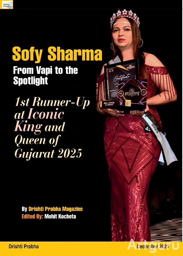 Sofy Sharma: From Vapi to the Spotlight — 1st Runner-Up at Iconic King & Queen of Gujarat 2025